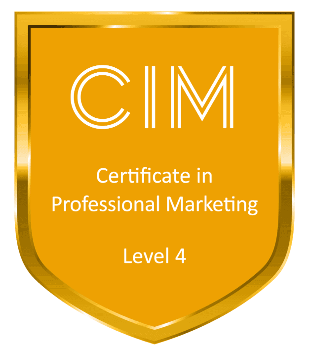 CIM Certificate in Marketing